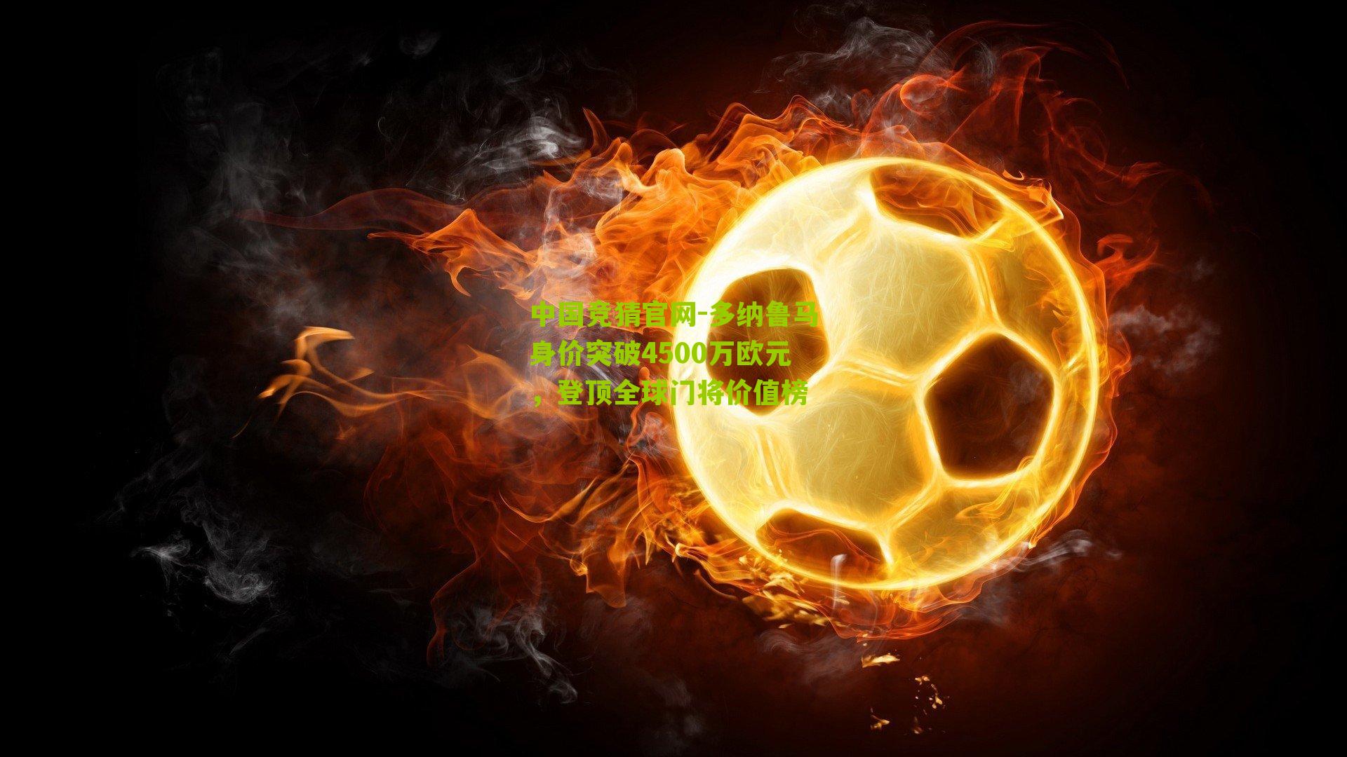 多纳鲁马身价突破4500万欧元，登顶全球门将价值榜